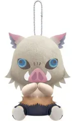 【中古】雑貨 嘴平伊之助 ぴたぬい 「鬼滅の刃」