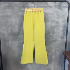 SANSeLF/サンセルフ　ジャガードパンツ　イエロー　フリーサイズのサムネイル