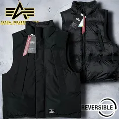 2026年最新】ALPHA INDUSTRIES メンズ ダウンベスト・キルティング