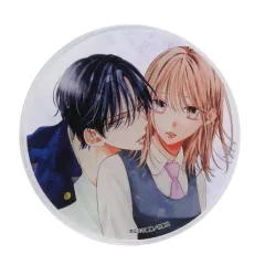 【中古】コースター 天峰栢＆春野嵐子(制服/ネクタイ) 「春と嵐のモンスターCafe in motto cafe トレーディングアクリルコースター」