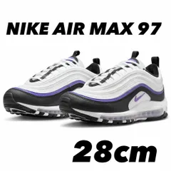 NIKE AIR MAX 97 ナイキ エア マックス 97ホワイト/ブラック/オキシジェンパープル/アクショングレープ 921826-109 28cm