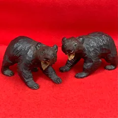 アイヌ彫り】熊の一刀彫 骨董品 ゴールデンカムイ OSO18