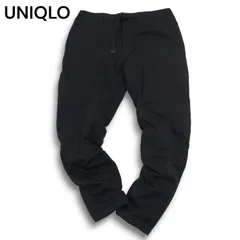 UNIQLO ユニクロ 秋冬 ヒートテック★ 裏起毛 ストレッチ ウォーム イージー クライミング パンツ Sz.M メンズ 黒