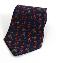 サルバトーレフェラガモ シルク ネクタイ 中古 Aランク Salvatore