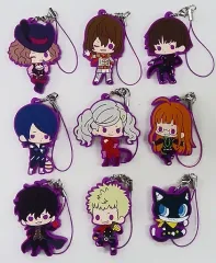 【中古】ストラップ(キャラクター) 全9種セット 「esシリーズnino ラバーストラップコレクション ペルソナ5 the Animation」