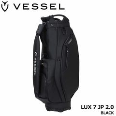 新品★ベゼル★VESSEL★ラックス Lux 7 JP 2.0 カート キャディバッグ★2025★9型 5kg★ブラック BLACK★日本限定