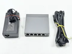 【HY】【美品】TP-Link ティーピーリンク TL-SG1005LP 5ポート ギガビット PoE+ スイッチングハブ デスクトップ型 省エネ 静音設計 小規模オフィス用 ネットワーク機器[送料無料(一部地域を除く)]HY003