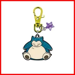 エスケイジャパン ポケットモンスター キラキラメタルキーチェーン カビゴン 15024 ブルー 小