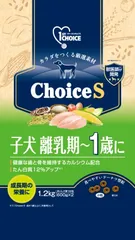 【同梱不可】【3個セット】アース・ペット ファーストチョイス Choice S 子犬 離乳期～1歳に 1.2kgのサムネイル