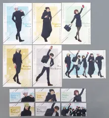 【中古】ポストカード AJ2024Ver. 描き下ろしポストカード6枚+ミニカード6枚セット 「呪術廻戦 懐玉・玉折」 AnimeJapan 2024グッズ