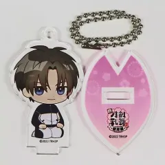 【中古】キーホルダー へし切長谷部 2wayアクリルキーホルダー 「DMMスクラッチ! 特『刀剣乱舞-花丸-』～雪月華～」 D-5賞