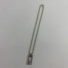 04w3918▽※【中古】GUCCI グッチ Gプレート ネックレス SV925 シルバー Gロゴ Gモチーフ ペンダント【八王子店】