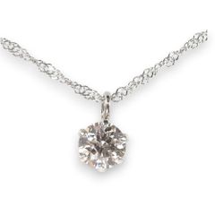 [あなたと私の宝石箱] SV925シルバー天然ルビーペンダントネックレス0.5ct クローバーモチーフ ルビー0.5ct 天然ルビーペンダントネックレス プラチナチェーン 0.5ct クローバー