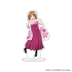 Acrylic stand "Girls & Panzer Final Chapter" 15/Hakama ver. Nishizumi Miho (original illustration)