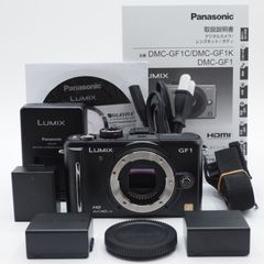 ★ショット数わずか117回・新品級・バッテリー3個付属★ Panasonic パナソニック GF1 ボディ エスプリブラック #2656