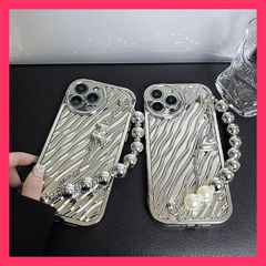 darich シルバー チェーン付き iPhoneケース iPhone15 - メルカリ