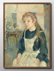 エドゥアール・マネ、【扇子を持つベルト・モリゾ】、希少な額装用画集より エドゥアール・マネ、【扇子を持つベルト・モリゾ】、希少な額装
