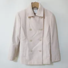 D538　ナチュラルビューティー　ライトベージュ　コート　ジャケット　S　ショート
