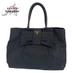 ☆美品・白タグ付☆PRADA TESSUTO リボンモチーフ ハンドバッグ ☆美品・白タグ付☆PRADA TESSUTO リボンモチーフ ハンドバッグ