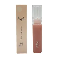 Fujiko フジコ ニュアンスラップティント 01 珊瑚ピンク 2.8g 潤ってもっちり リップティント [定形内郵便]のサムネイル