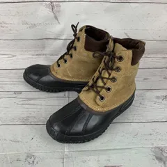 カナダ名門★SOREL/ソレル★本革スノーブーツ【21.0/薄茶】防水加工/レディース◆WB10-07<sale>