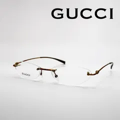 2025年最新】リムレス メガネ gucciの人気アイテム - メルカリ