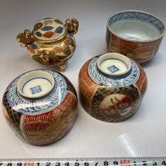 七宝焼 3点セット 灰皿 蓋物 置物 - メルカリ