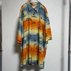 Pierre Cardin rayon aloha shirt/ピエールカルダン　レーヨン　アロハシャツ