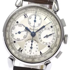 クロノスイス CHRONOSWISS レギュレーター クロノスコープ 世界33本限定 CH1521W ホワイト K18WG メンズ 腕時計