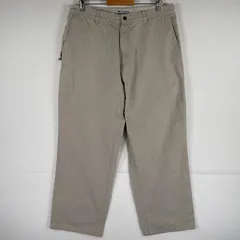 古着 コロンビア Columbia ダック パンツ カーゴパンツ ワークパンツ 大きいサイズ ワンポイント アウトドア w36  ベージュ メンズ