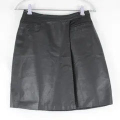 USED』 フェンディ リバーシブル ラップスカート スカート レザー ...