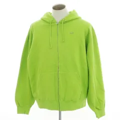 【中古】シュプリーム Supreme 2024年春夏 Overdyed Small Box Zip Up Hooded Sweatshirt ジップアップ パーカー ライトグリーン【サイズXL】【メンズ】