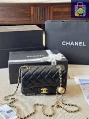 【今日特価】Chanel シャネル ゴールドボールスクエアファット チェーン調節可能で人間的-WTO輸入2