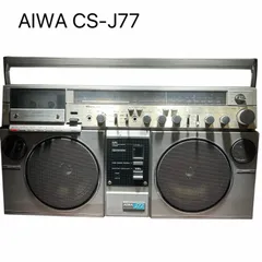 AIWA ラジカセ　CS-J77MKII ラジオ　アイワ　美品 2025年最新】Aiwa J77の人気アイテム - メルカリ