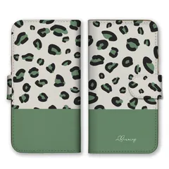 iPhone 12 iPhone12Pro ケース 手帳型 アイフォン12 スマホケース 携帯ケース レオパード 豹柄 ヒョウ柄 アニマル柄 大人可愛い キレイ目 くすみカラー グレー ピンク カラー06