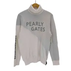 パーリーゲイツ PEARLY GATES ボーダーノルディックジャガード クルーネックニットプルオーバー メンズ  5