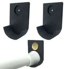 AllBright つっぱり棒落下防止パーツ つっぱり棒 落下 防止 収納 画鋲 耐荷重5kg 突っ張り棒 画鋲用