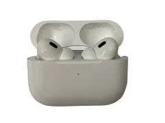 Apple (アップル) Air Pods Pro エアポッズ プロ 第2世代 ワイヤレスイヤホン ノイズキャンセリング 充電ケースUSB-C MTJV3J/A ホワイト 家電/049