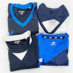 [4点セット] アシックス ニューバランス アディダス ドライシャツ プラシャツ ノースリーブ S レディース テニス バドミントンウェア