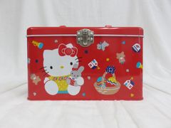 サンリオ ハローキティ 缶 ケース 中古品