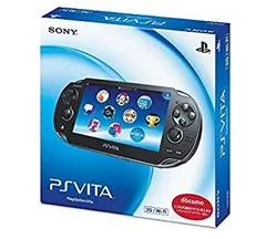 【中古】【非常に良い】PlayStation Vita (プレイステーション ヴィータ) 3G/Wi-Fiモデル クリスタル・ブラック 限定版 (PCH-1100AB01) g6bh9ry
