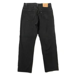 90's リーバイス Levi's 505 ブラックデニムパンツ (36) 黒 90年代 グアテマラ製 旧タグ オールド レッドタブ 1998年製 アメリカ古着 USED ビンテージ ヴィンテージ