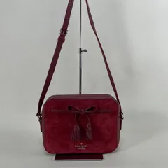 A10✨美品・希少✨kate spade ケイトスペード ショルダーバッグ レッド系