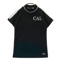 サイズ：S CALLAWAY キャロウェイ 2023年モデル モックネック 半袖Tシャツ  ブラック系 [240101440433] ゴルフウェア レディース ストスト