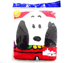 スヌーピー フード付きタオル USJ 約50×100㎝ キッズ キャラクター バスタオル 《管理番号R43.44》