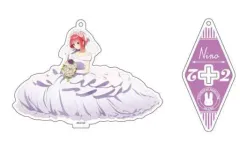 【中古】アクリルスタンド・アクリルパネル 中野二乃(ドレス) 描き下ろしアクリルフィギュアS 「五等分の花嫁∬」