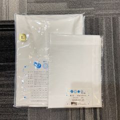 衿秀 き楽っく長襦袢【涼】夏用　絽替衿M/Lサイズ/絽替袖　白　セット