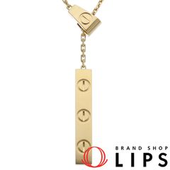 カルティエ Yシェイプラブネックレス  K18YG レディース  【中古】