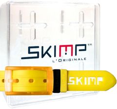 SKIMP シリコンラバーベルト メンズ レディース ゴム ゴルフ スノボ 防水  長さ約135cm 幅約3.4cm スキンプ【黄色 イエロー】