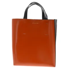 MARNI (マルニ) 2WAY MUSEO ミュゼオ ショッ ピングバッグ トートバッグ オレンジ SHMPV01TY0のサムネイル